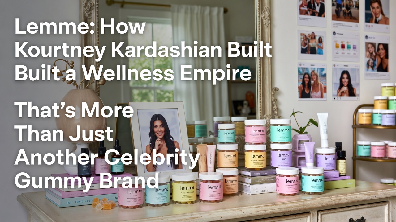 Lemme: How Kourtney Kardashian Built a Wellness Empire That's More Than Just Another Celebrity Gummy Brand