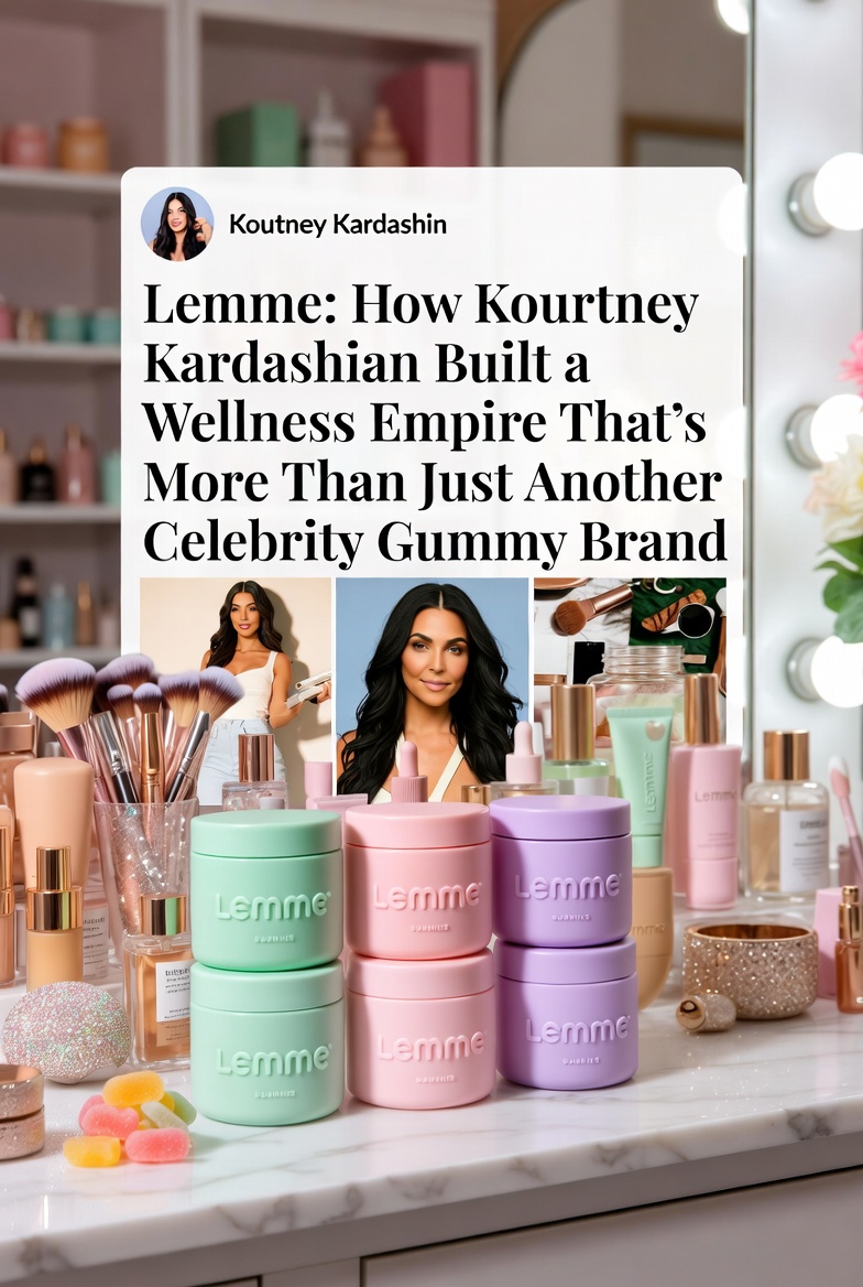 Lemme: How Kourtney Kardashian Built a Wellness Empire That's More Than Just Another Celebrity Gummy Brand