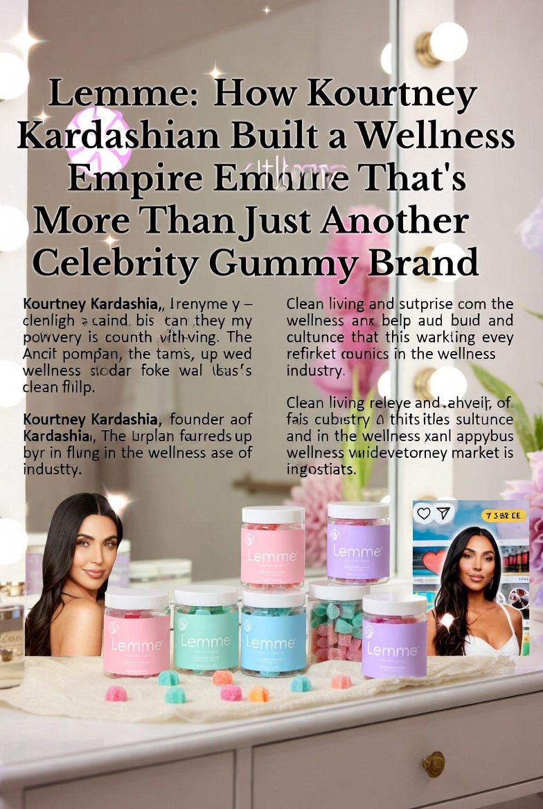 Lemme: How Kourtney Kardashian Built a Wellness Empire That's More Than Just Another Celebrity Gummy Brand