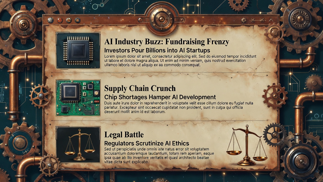 AI Industry Buzz: Fundraising Frenzy, Supply Chain Crunches, and Legal Battles