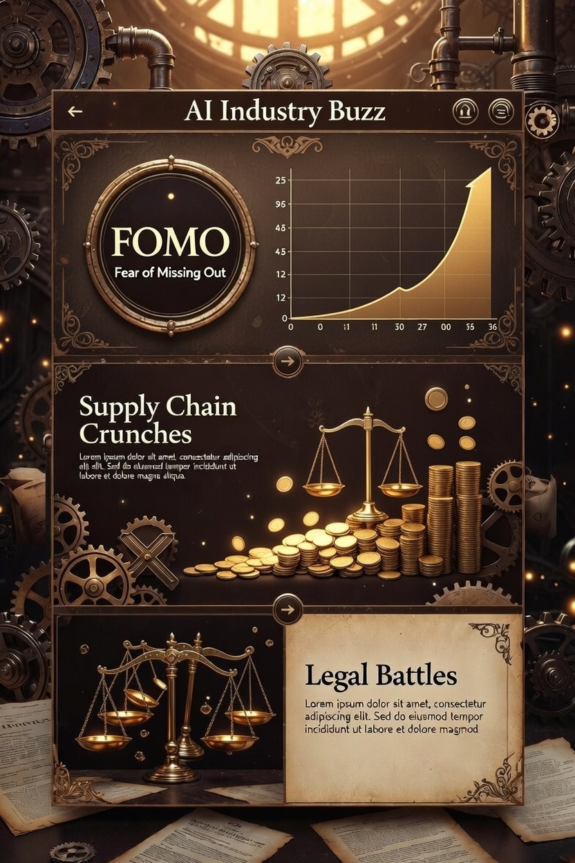 AI Industry Buzz: Fundraising Frenzy, Supply Chain Crunches, and Legal Battles