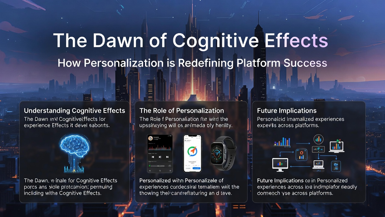 The Dawn of Cognitive Effects: How Personalization is Redefining Platform Success
