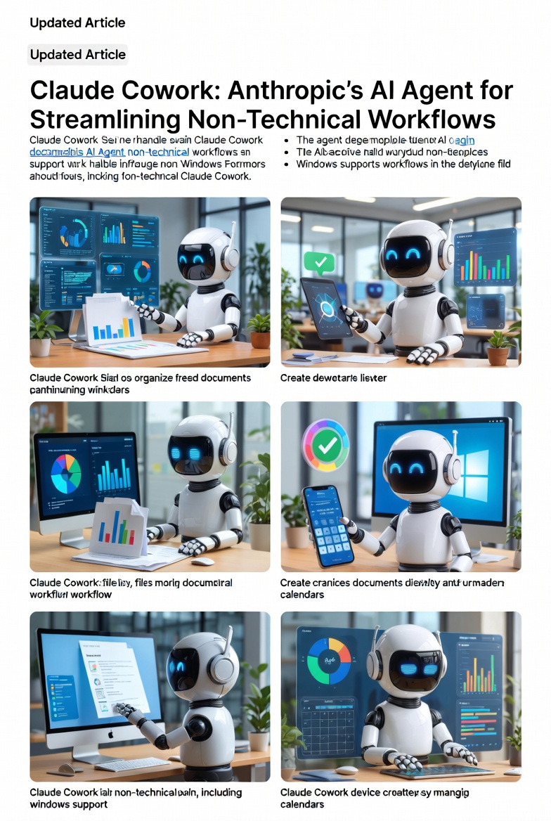 Claude Cowork: Anthropic's AI Agent for Streamlining Non-Technical Workflows