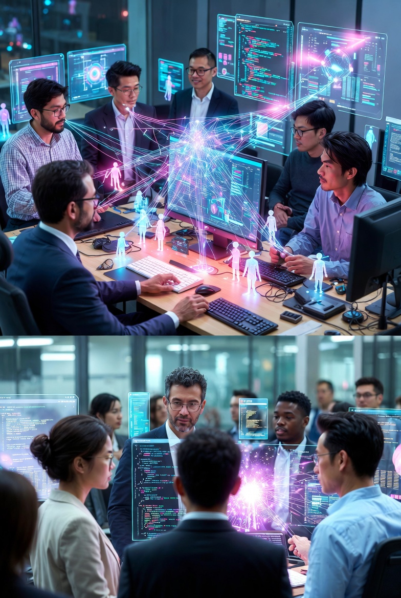 The AI Coding Surge: Redefining Productivity, Organizations, and the Future of Work