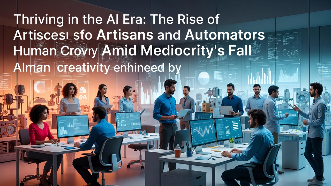 Thriving in the AI Era: The Rise of Artisans and Automators Amid Mediocrity's Fall