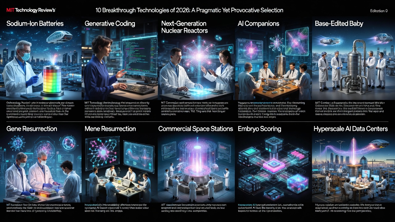 MIT Technology Review's 10 Breakthrough Technologies of 2026: A Pragmatic Yet Provocative Selection