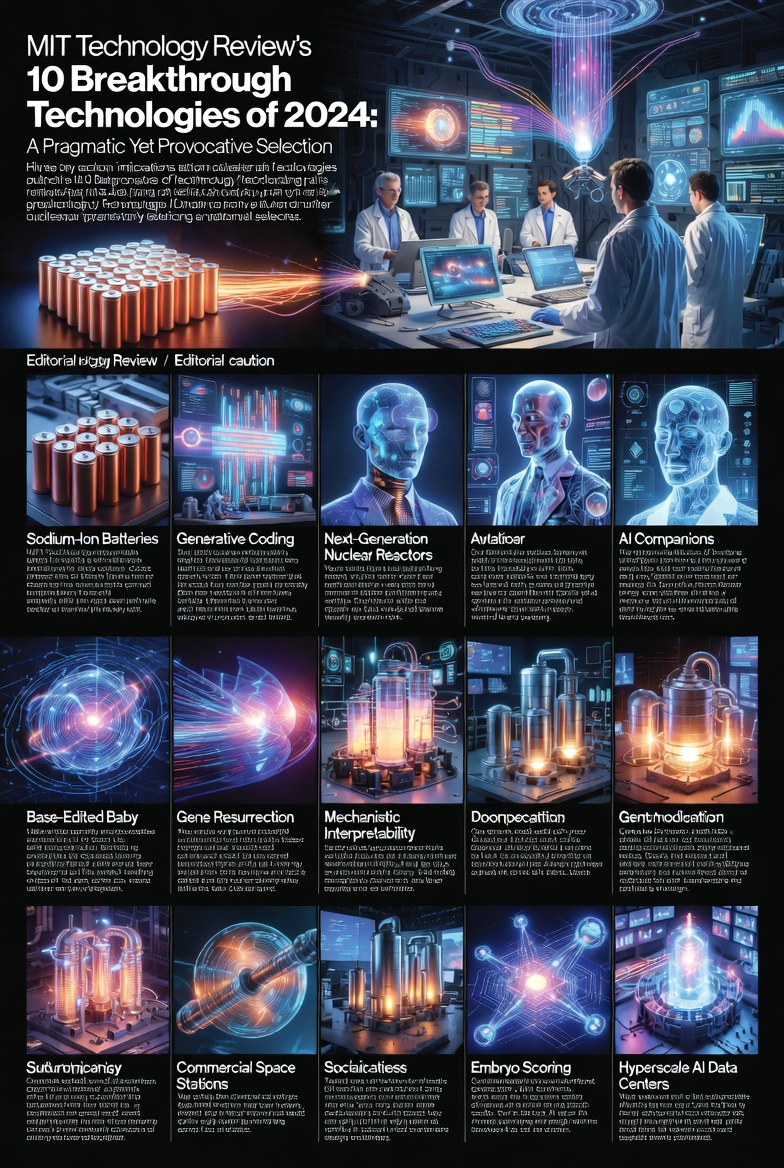 MIT Technology Review's 10 Breakthrough Technologies of 2026: A Pragmatic Yet Provocative Selection