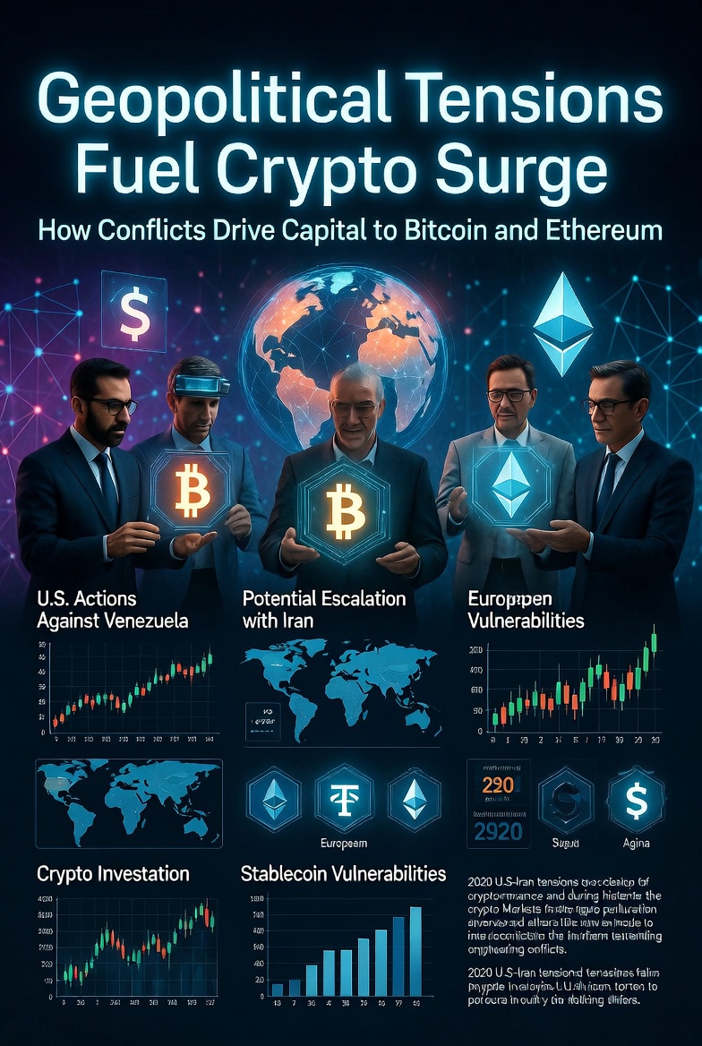 Geopolitical Tensions Fuel Crypto Surge: How Conflicts Drive Capital to Bitcoin and Ethereum