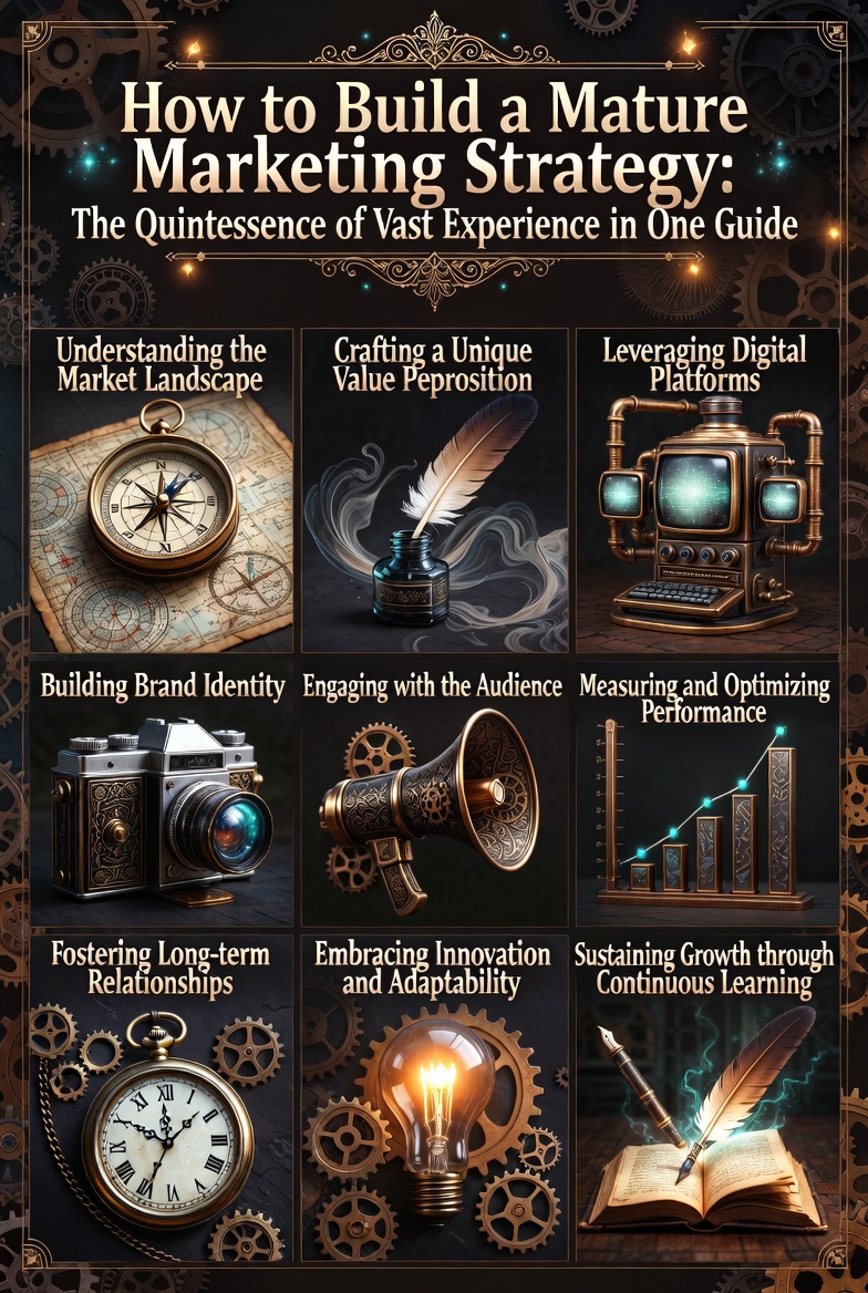 How to Build a Mature Marketing Strategy: The Quintessence of Vast Experience in One Guide