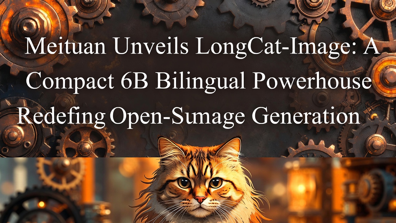 Meituan Unveils LongCat-Image: A Compact 6B Bilingual Powerhouse Redefining Open-Source Image Generation