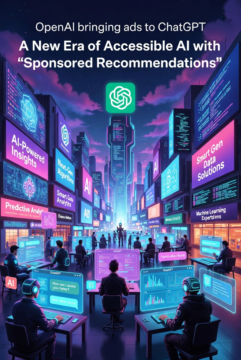 OpenAI Brings Ads to ChatGPT: A New Era of Accessible AI with "Sponsored Recommendations"