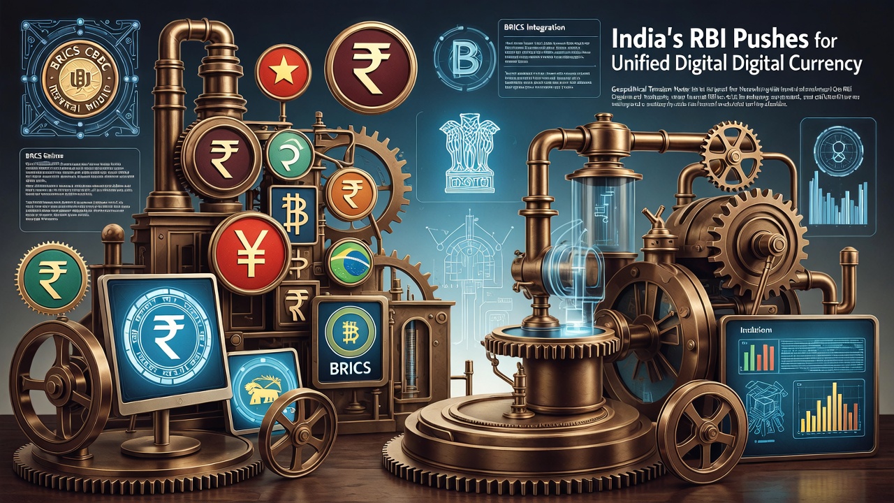 BRICS CBDC Integration: India's RBI Pushes for a Unified Digital Currency Network