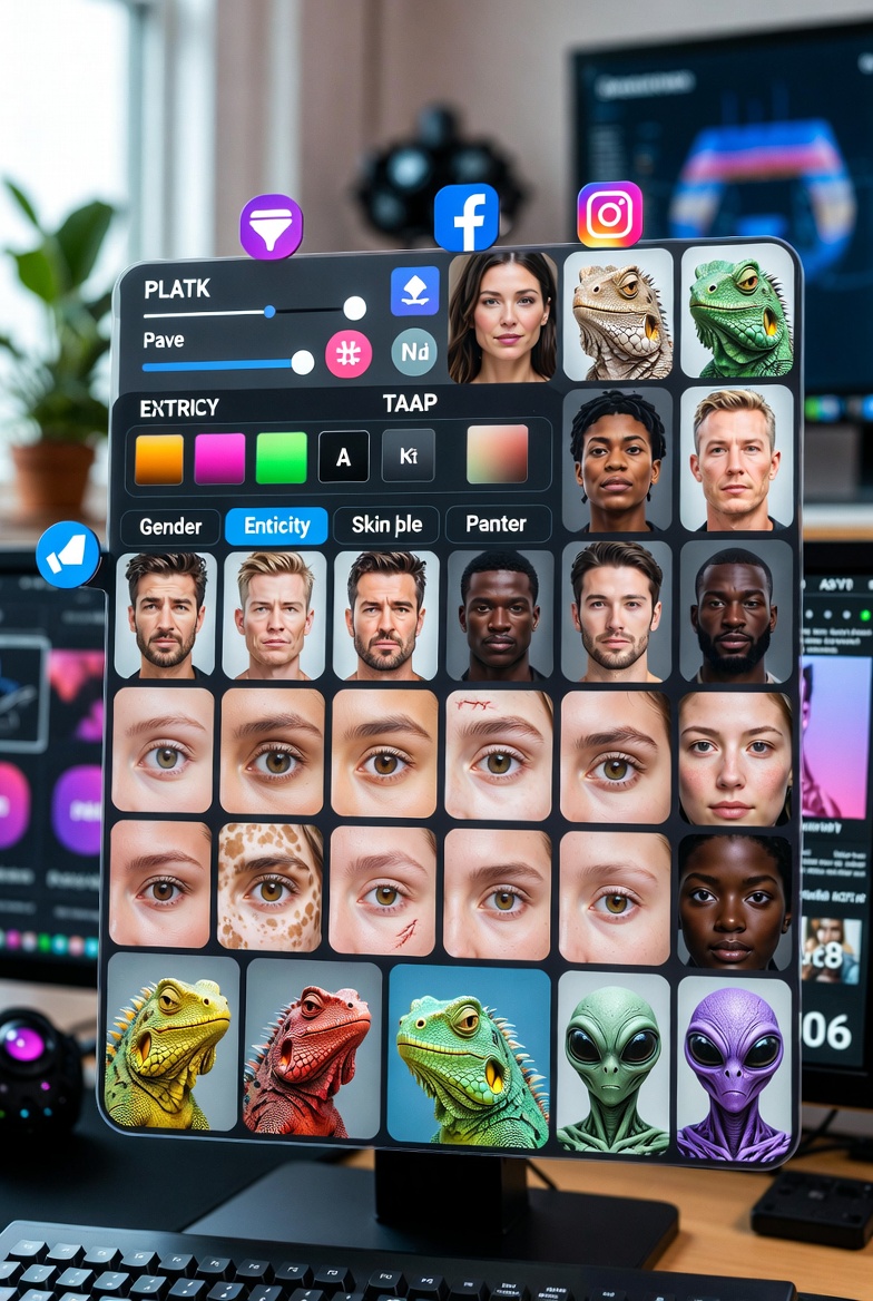Higgsfield's AI Influencer Studio: Crafting Digital Personas from Humans to Anthropomorphic Iguanas in Seconds
