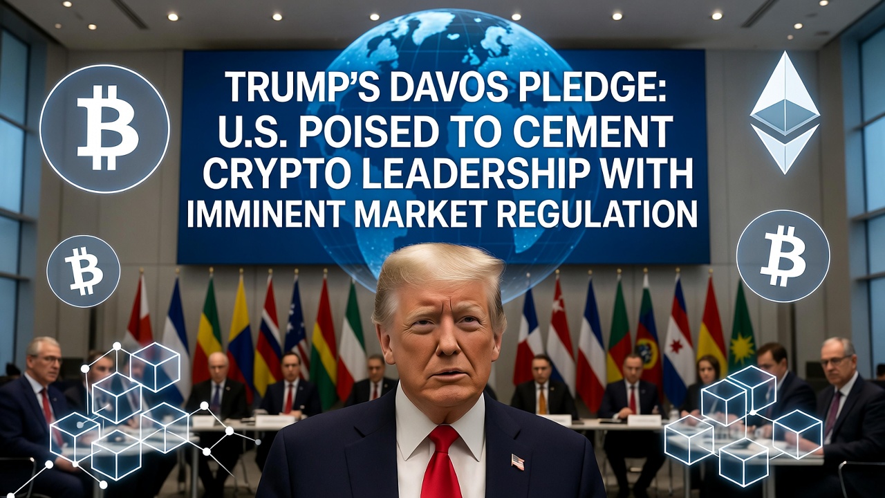 Trump's Davos Pledge: U.S. Poised to Cement Crypto Leadership with Imminent Market Regulation
