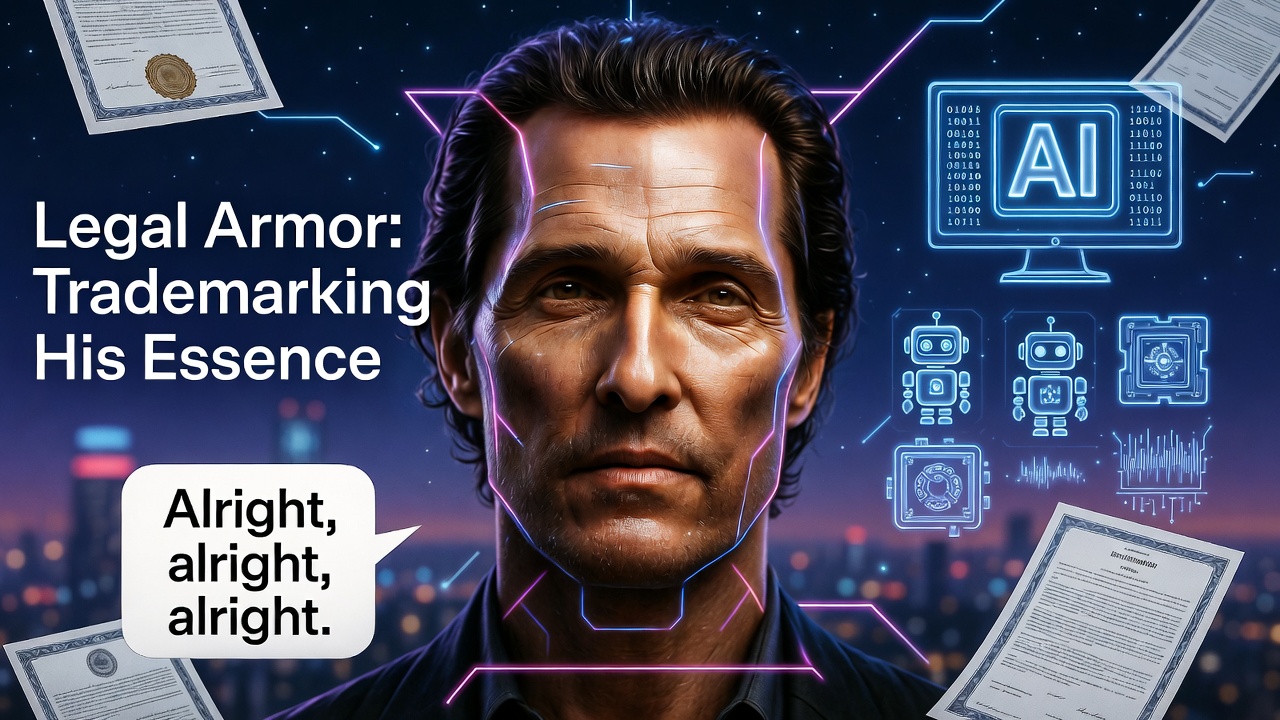 Matthew McConaughey's Legal Armor: Trademarking His Essence Against AI Deepfakes