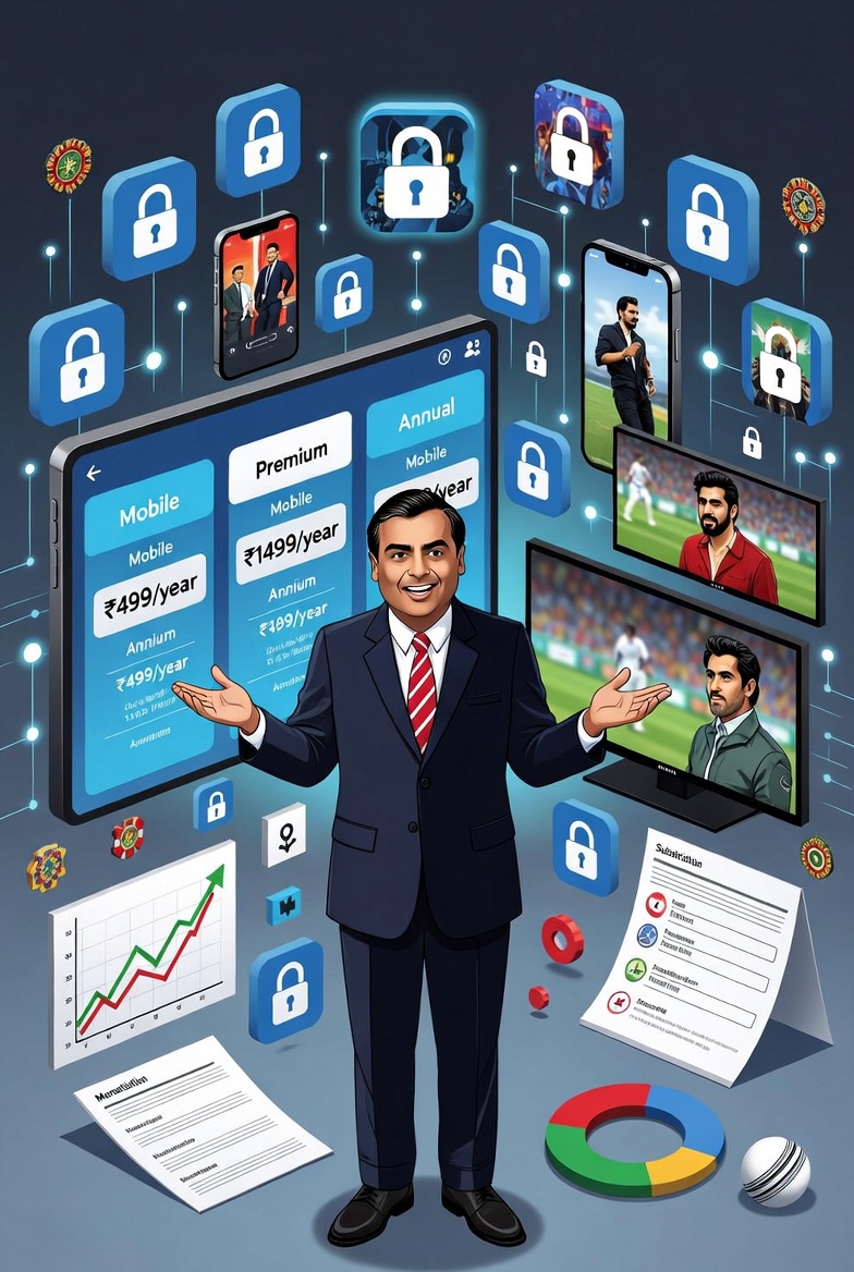 JioHotstar Draws a Line: Western Content Now Behind a Paywall in Base Mobile Plan as Mukesh Ambani's Streaming Giant Monetizes Massive Scale