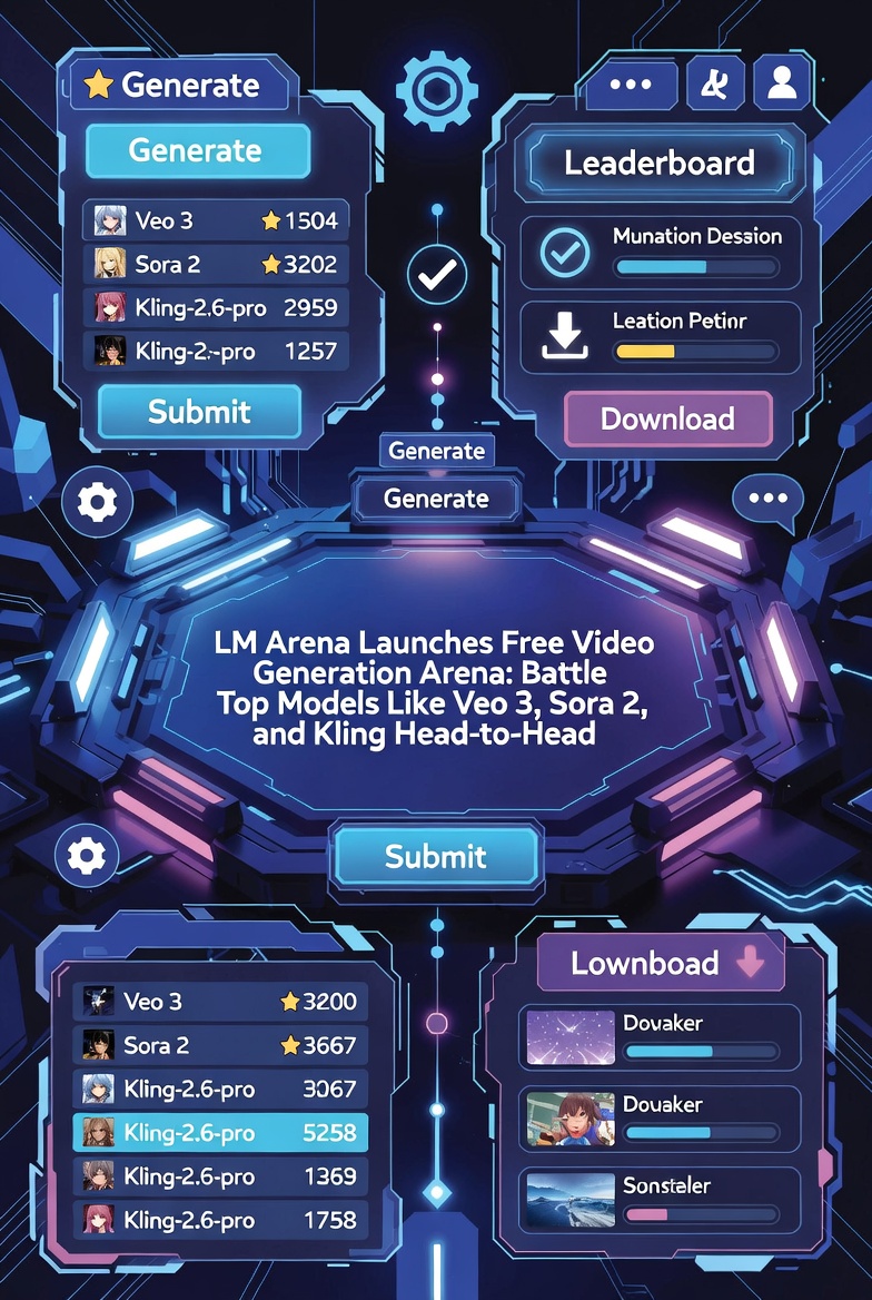 LM Arena Launches Free Video Generation Arena: Battle Top Models Like Veo 3, Sora 2, and Kling Head-to-Head