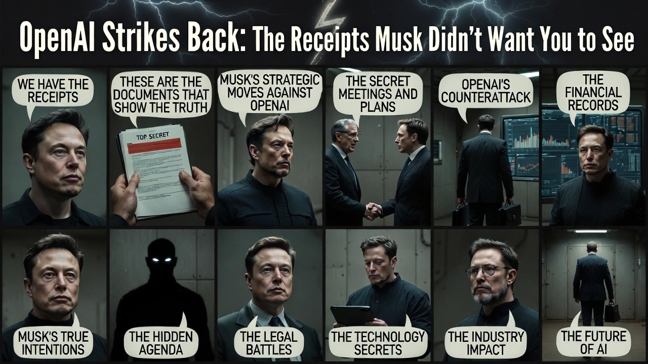 OpenAI Strikes Back: The Receipts Musk Didn’t Want You to See