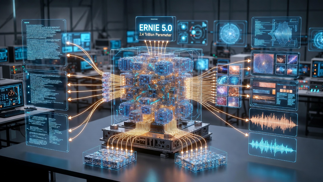 Baidu Releases ERNIE 5.0: A Multimodal AI Juggernaut with Efficient MoE Architecture