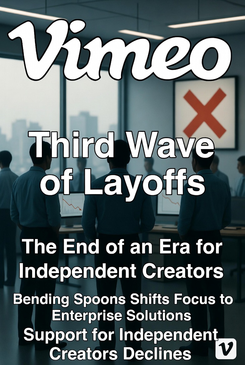 Vimeo's Third Wave of Layoffs: The End of an Era for Independent Creators as Bending Spoons Tightens Grip