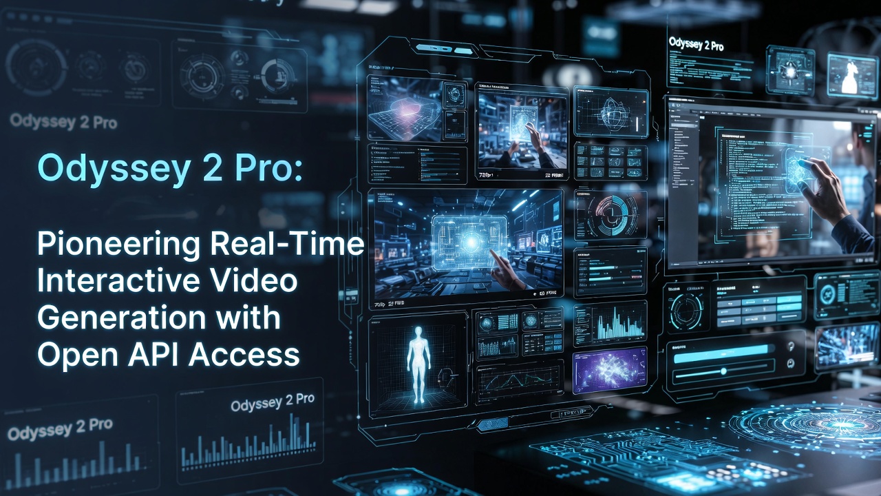 Odyssey 2 Pro: Pioneering Real-Time Interactive Video Generation with Open API Access
