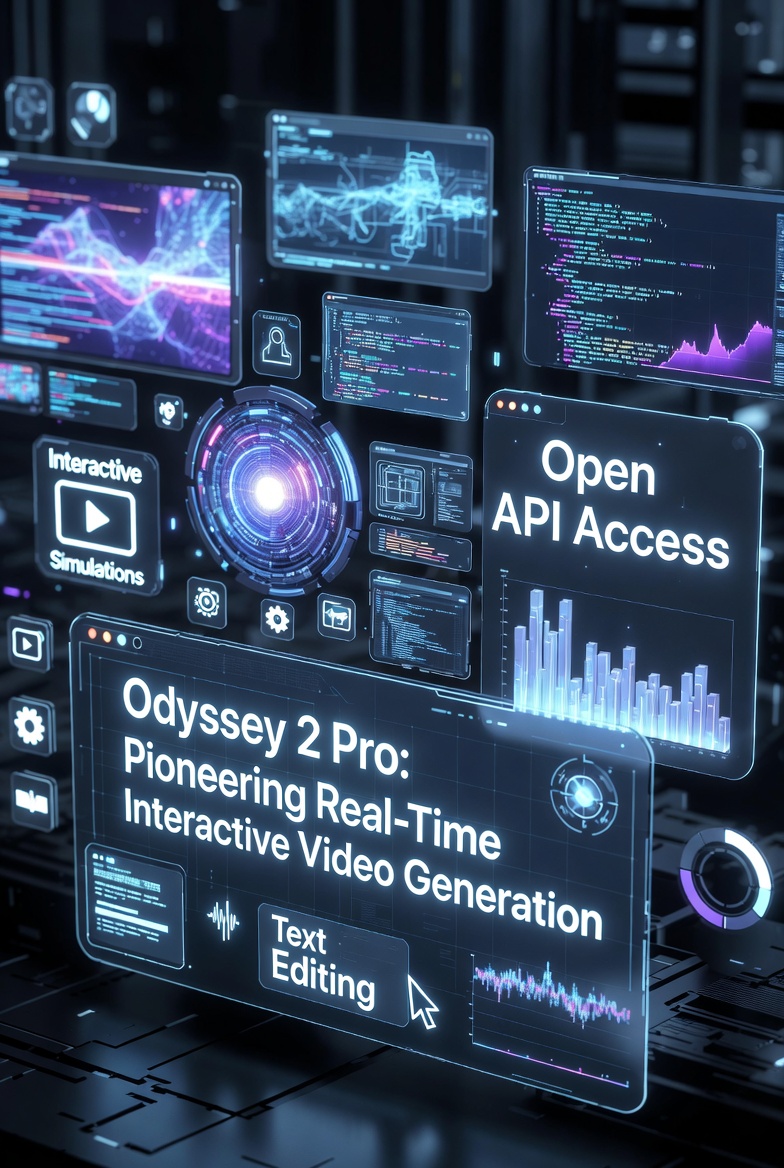 Odyssey 2 Pro: Pioneering Real-Time Interactive Video Generation with Open API Access