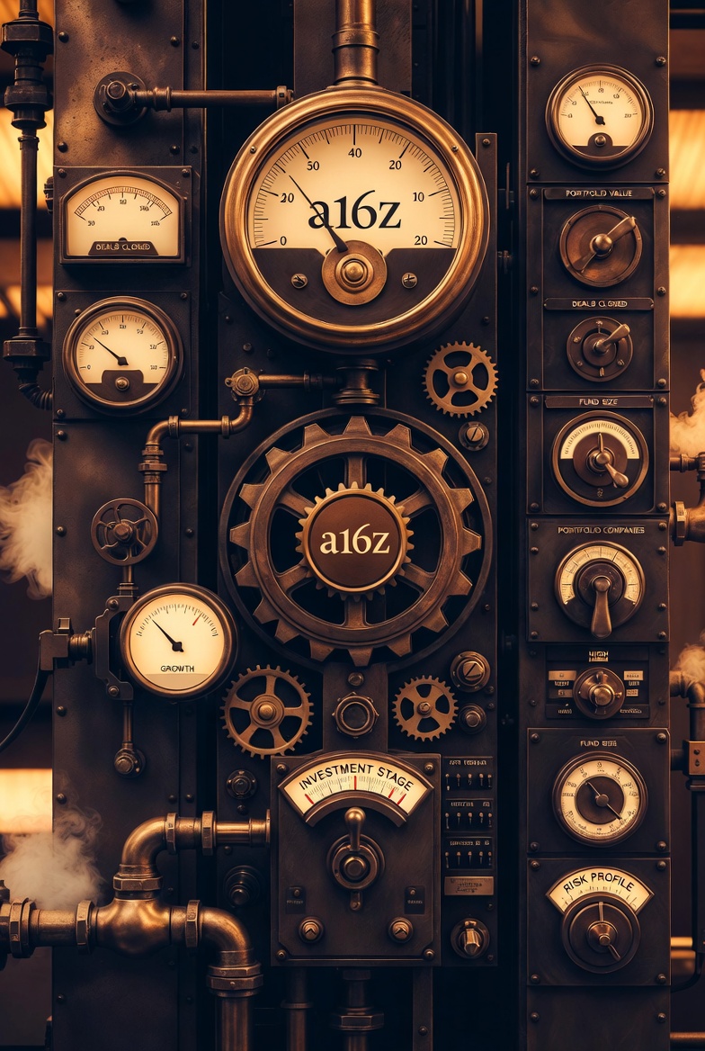 A16z - steampunk style.
