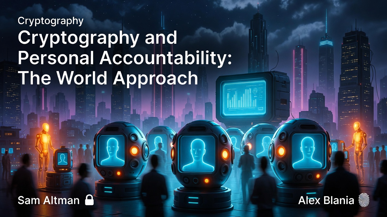 Cryptography and Personal Accountability: The World Approach