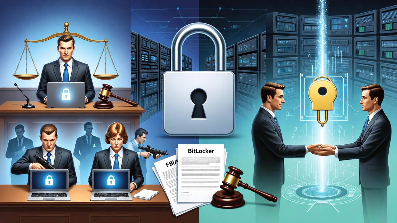 Microsoft Confirms Handover of BitLocker Recovery Keys to Authorities Under Court Orders