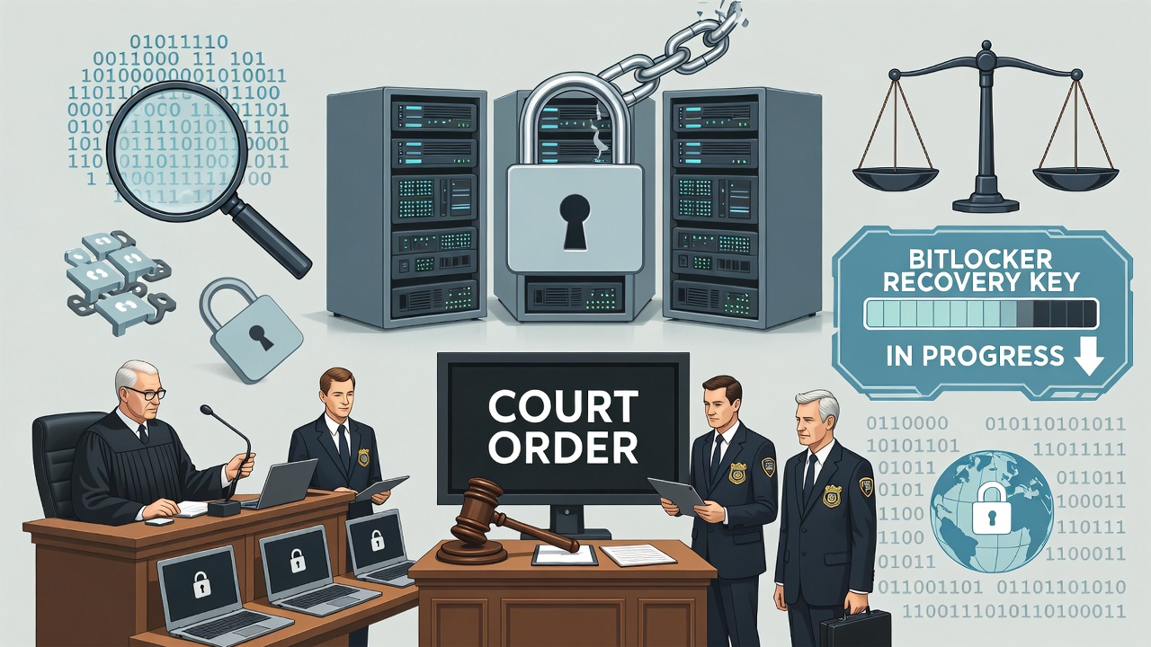 Microsoft Confirms Handover of BitLocker Recovery Keys to Authorities Under Court Orders