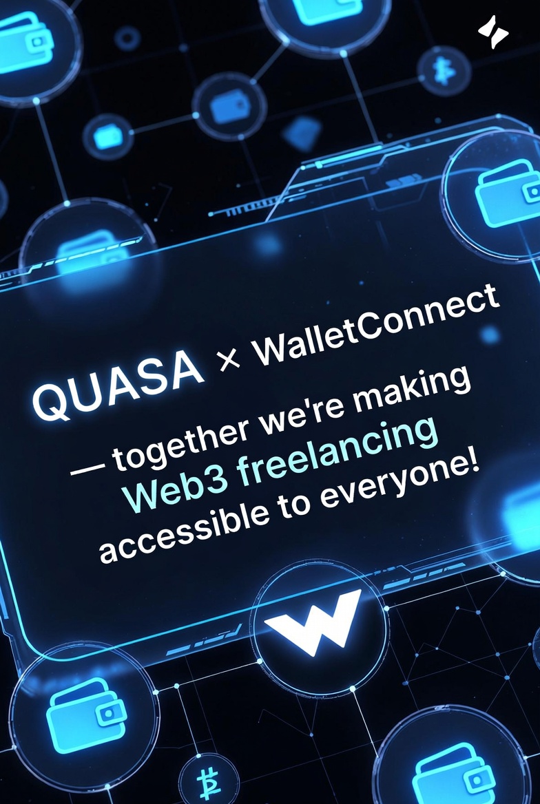 We are excited to announce a strategic partnership between QUASA and WalletConnect!
