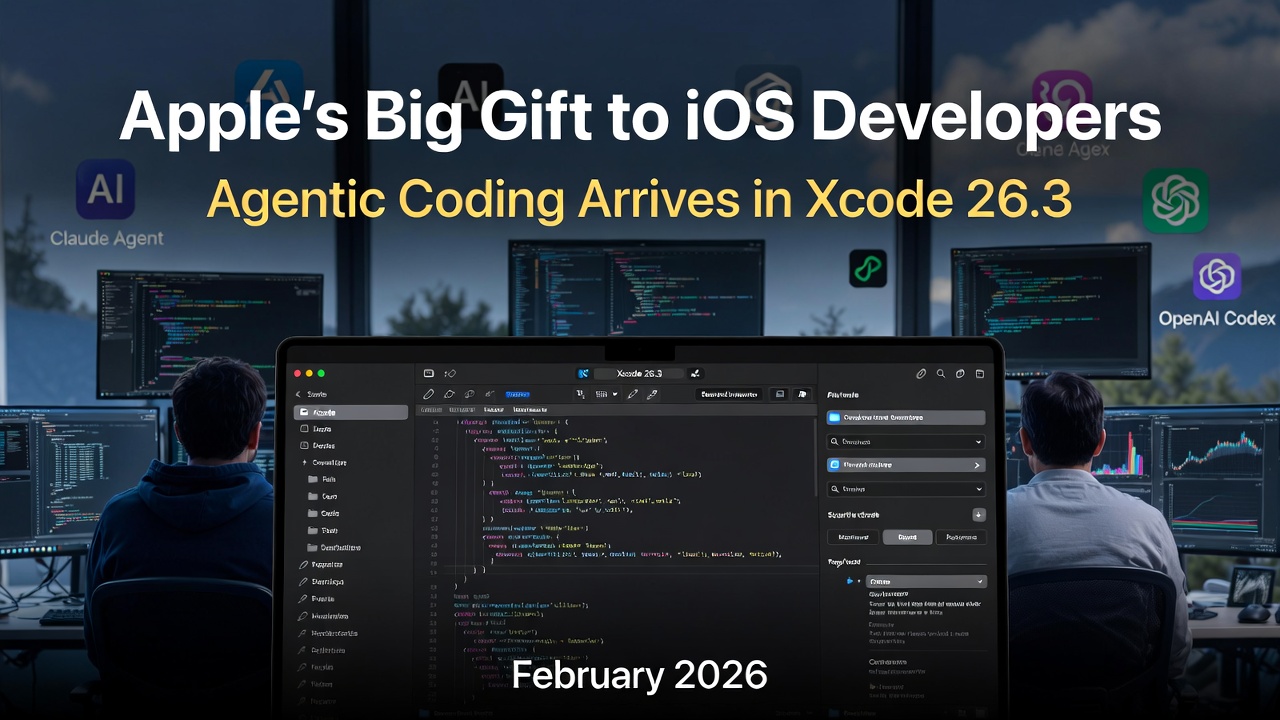 Apple's Big Gift to iOS Developers: Agentic Coding Arrives in Xcode 26.3