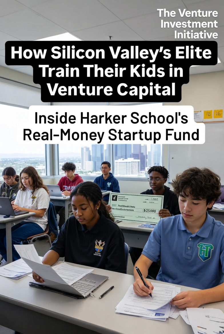 How Silicon Valley's Elite Train Their Kids in Venture Capital: Inside Harker School's Real-Money Startup Fund