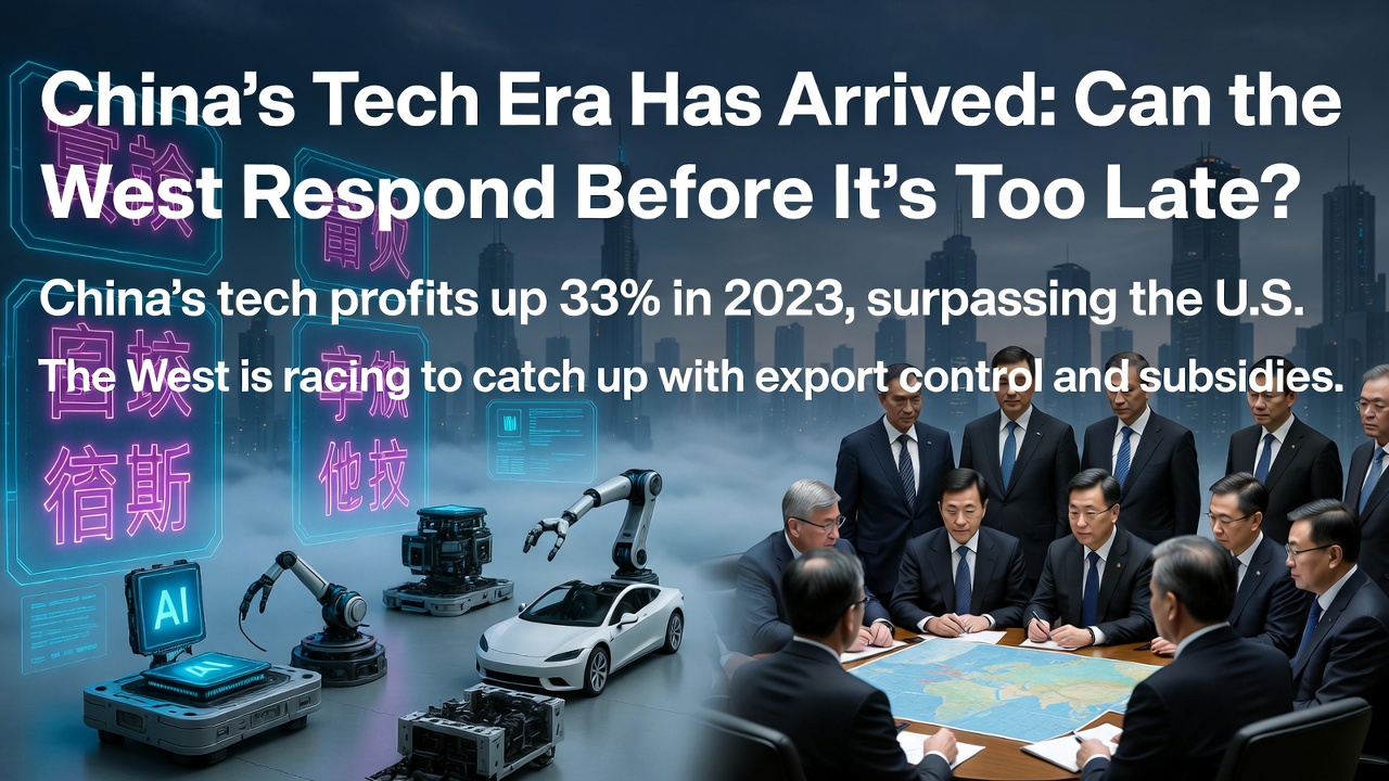 China's Tech Era Has Arrived: Can the West Respond Before It's Too Late?