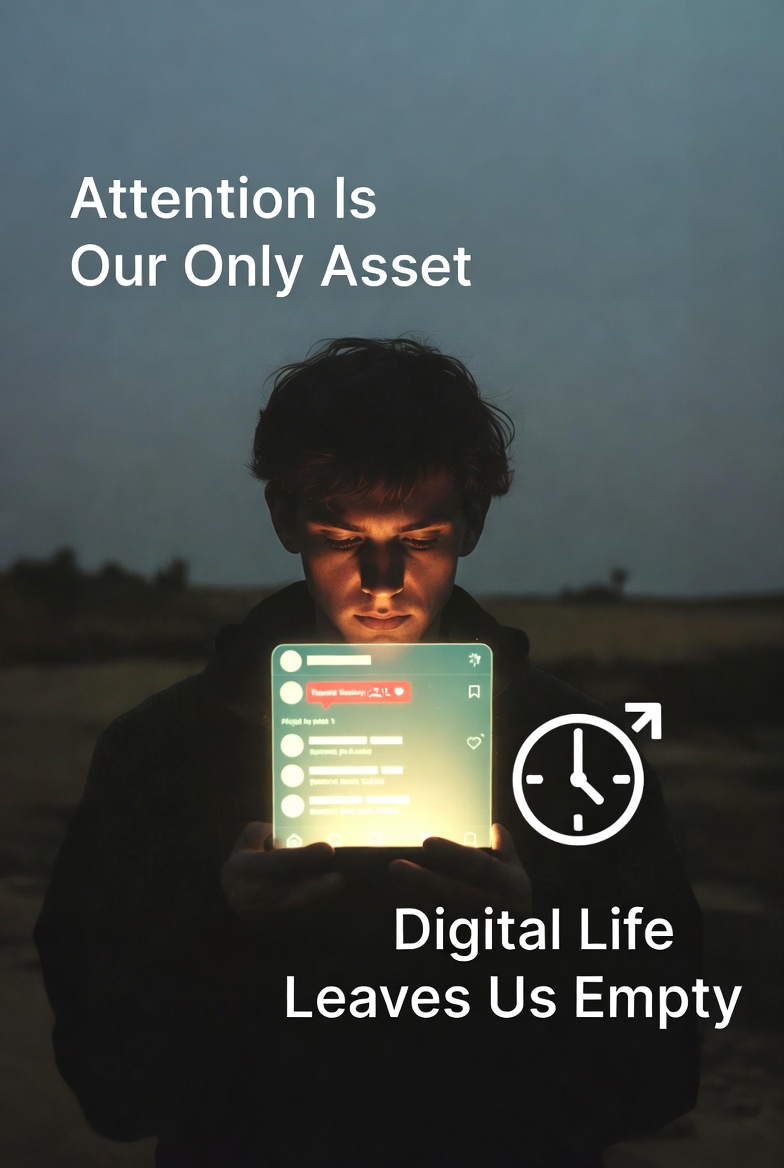 Wasting Life: How Digital Existence Accelerates Time and Erodes Our Humanity