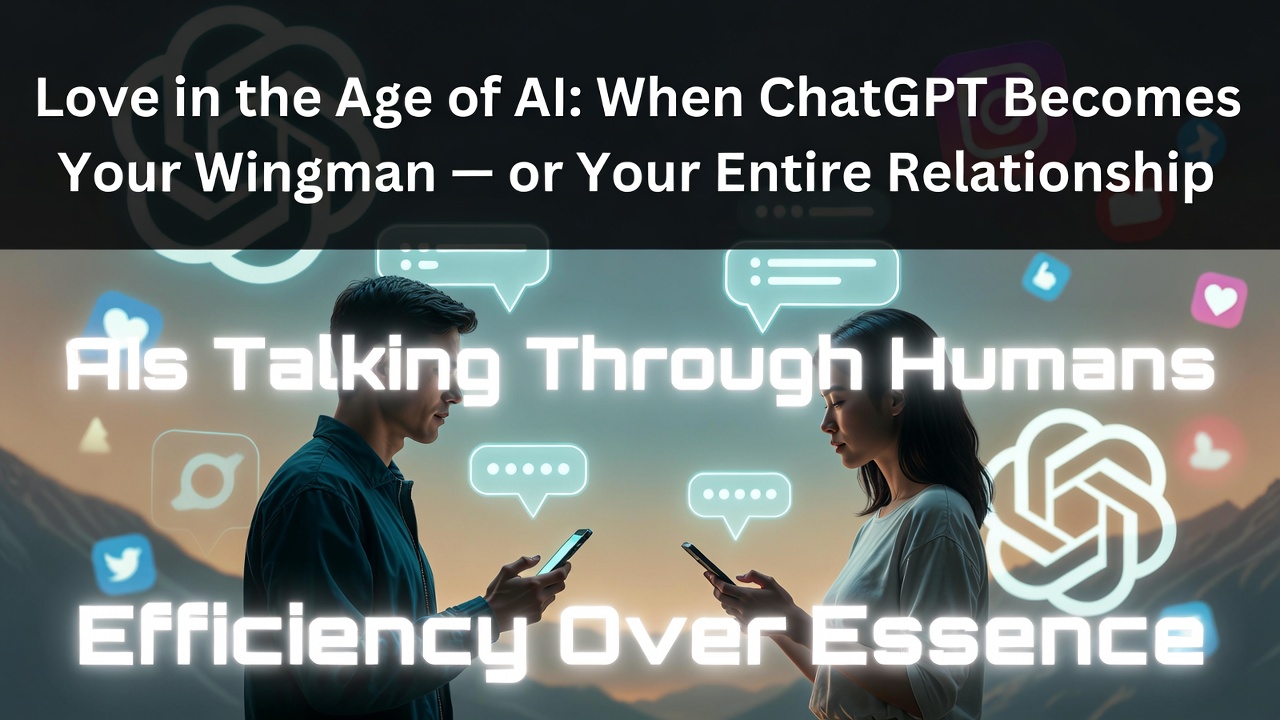 Love in the Age of AI: When ChatGPT Becomes Your Wingman — or Your Entire Relationship