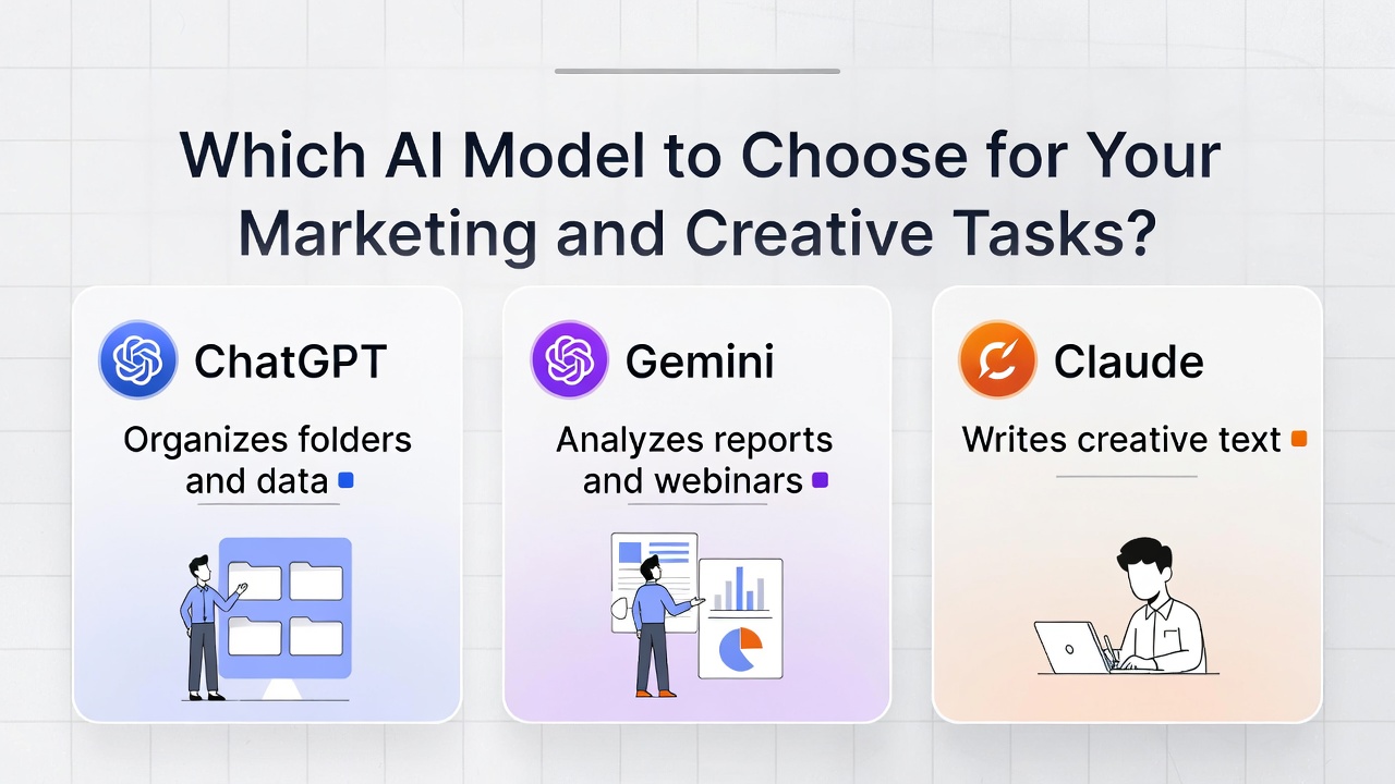 Which AI Model to Choose for Your Marketing and Creative Tasks?
