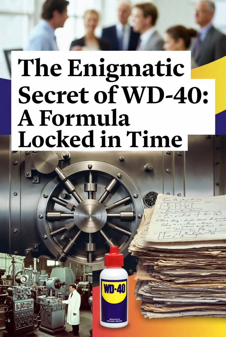 The Enigmatic Secret of WD-40: A Formula Locked in Time