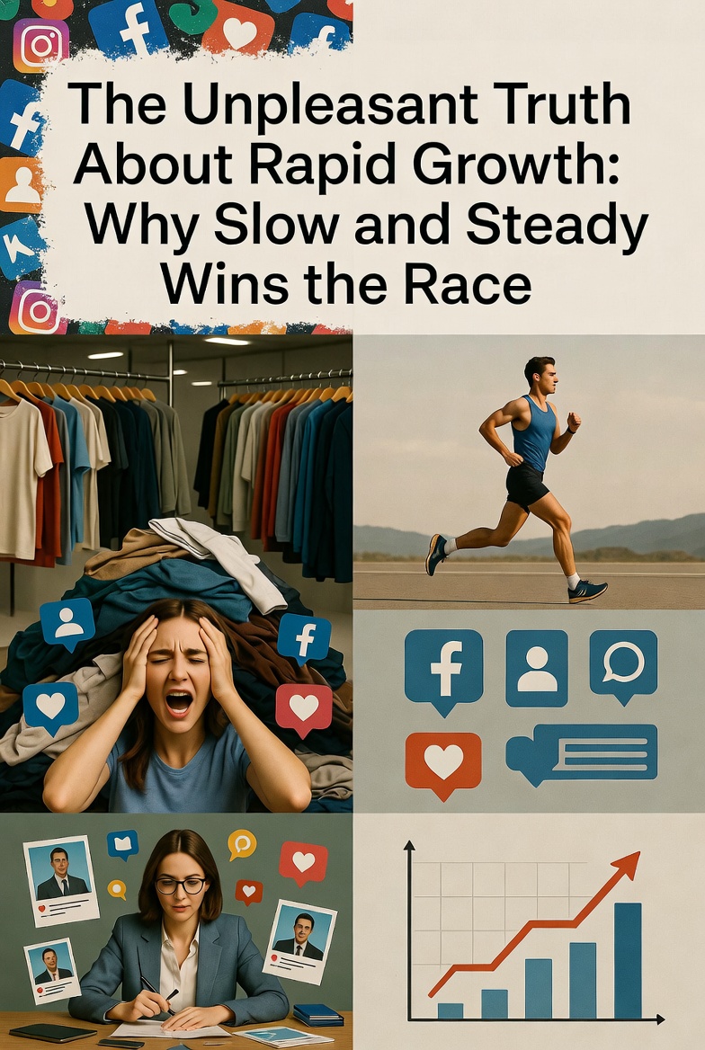 The Unpleasant Truth About Rapid Growth: Why Slow and Steady Wins the Race