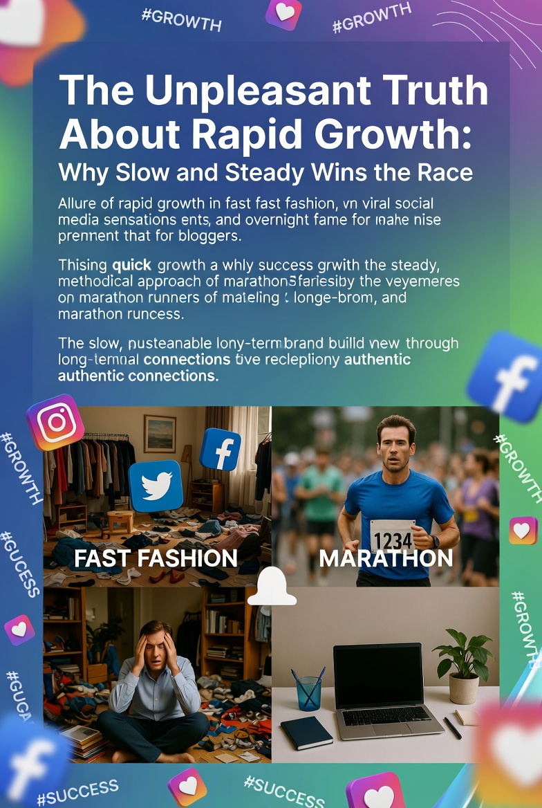 The Unpleasant Truth About Rapid Growth: Why Slow and Steady Wins the Race