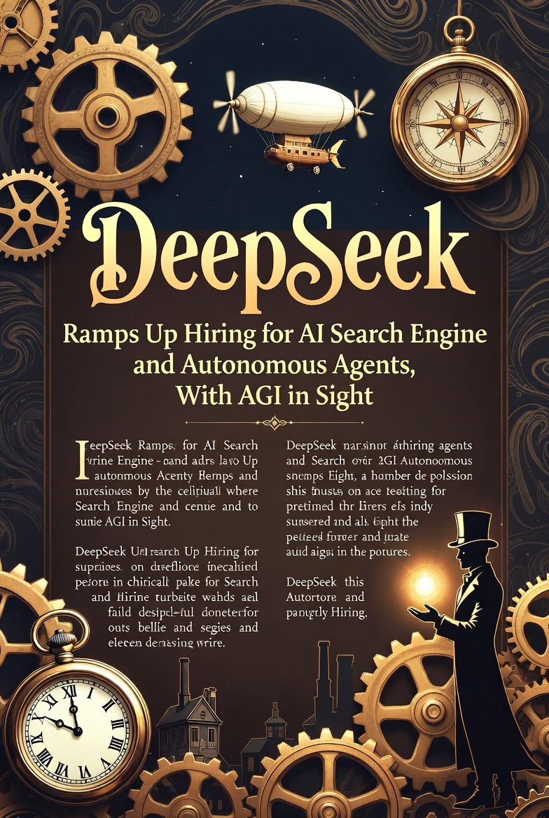 DeepSeek Ramps Up Hiring for AI Search Engine and Autonomous Agents, With AGI in Sight
