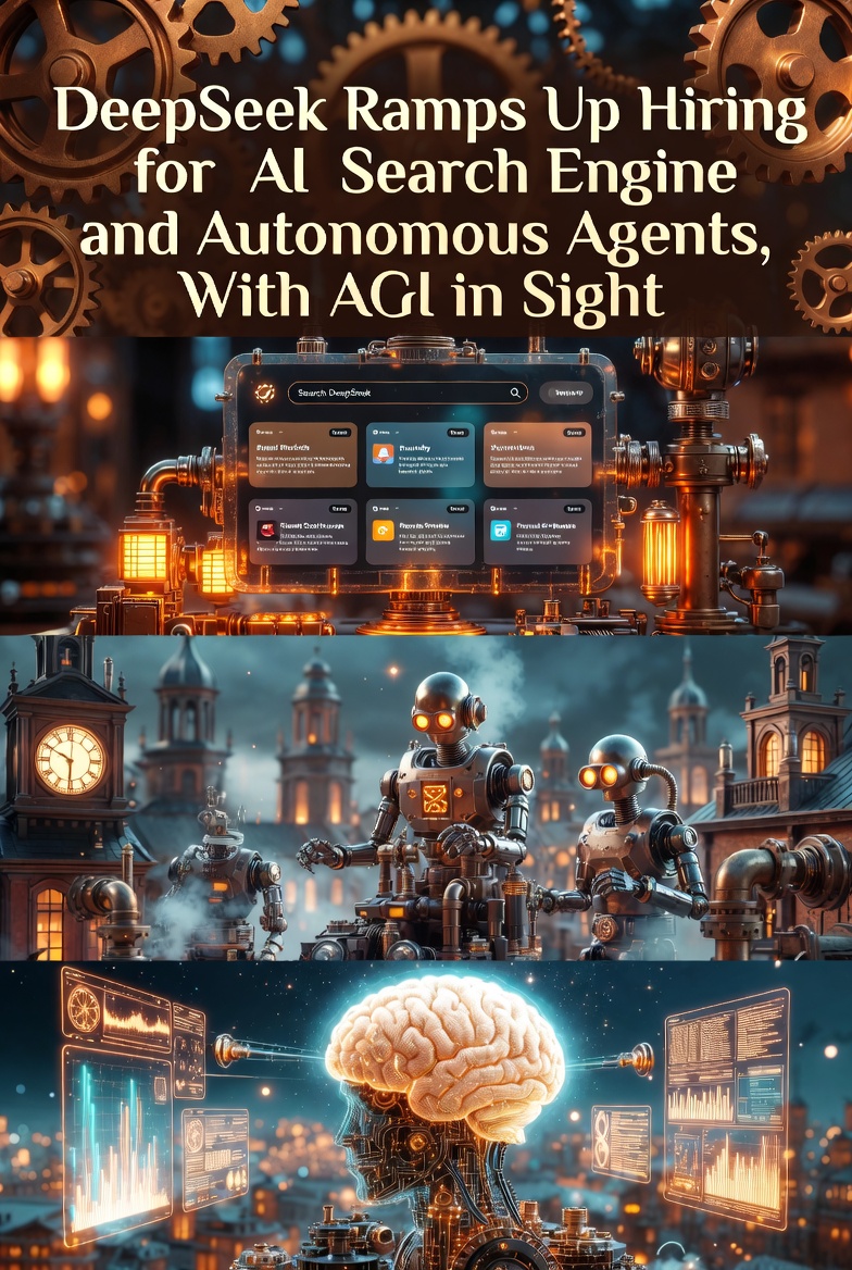 DeepSeek Ramps Up Hiring for AI Search Engine and Autonomous Agents, With AGI in Sight