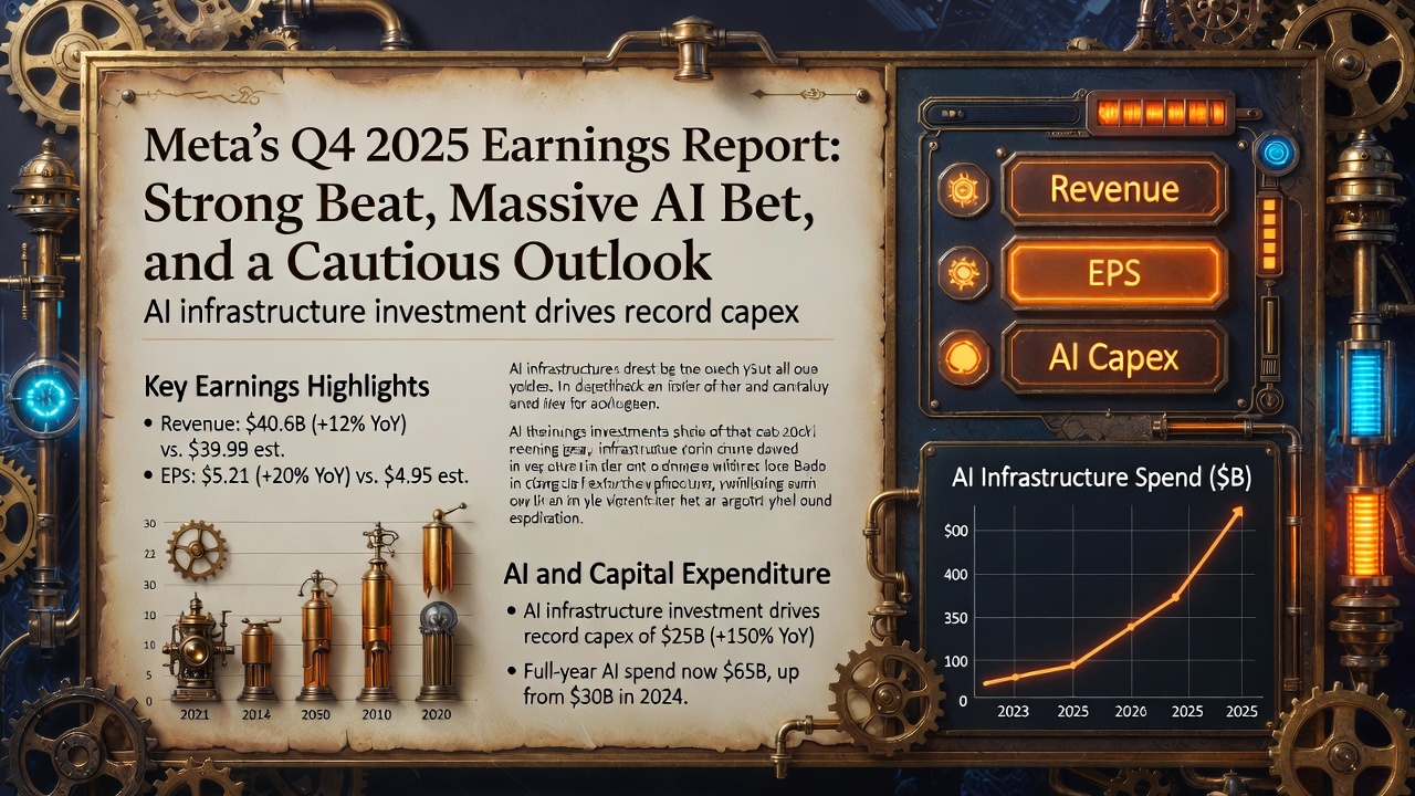 Meta's Q4 2025 Earnings Report: Strong Beat, Massive AI Bet, and a Cautious Outlook
