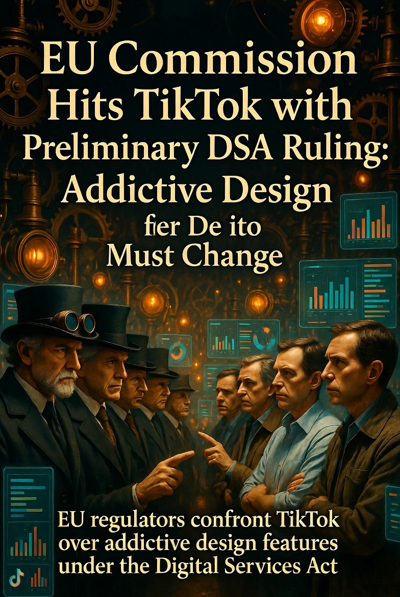 EU Commission Hits TikTok with Preliminary DSA Ruling: Addictive Design Must Change