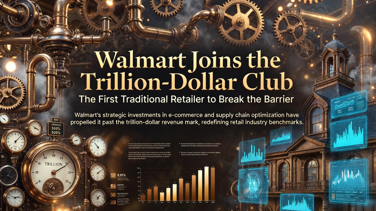 Walmart Joins the Trillion-Dollar Club: The First Traditional Retailer to Break the Barrier