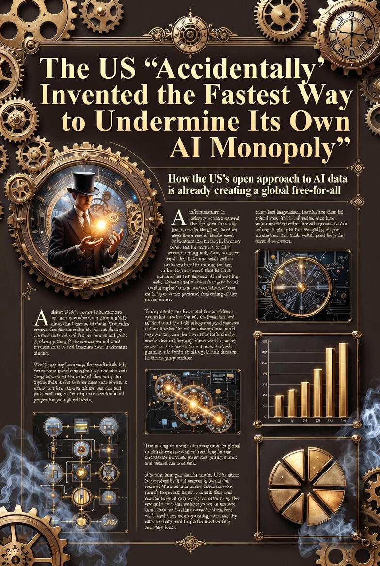 The US "Accidentally" Invented the Fastest Way to Undermine Its Own AI Monopoly