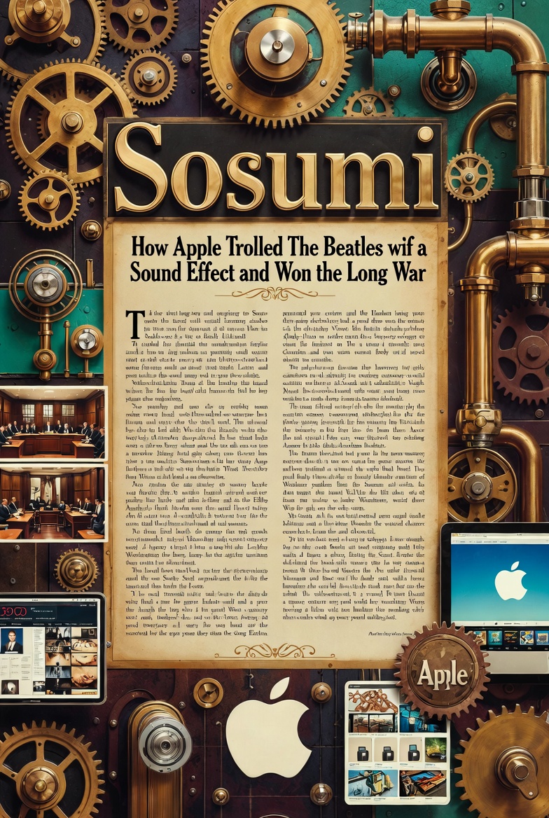 Sosumi: How Apple Trolled The Beatles with a Sound Effect and Won the Long War