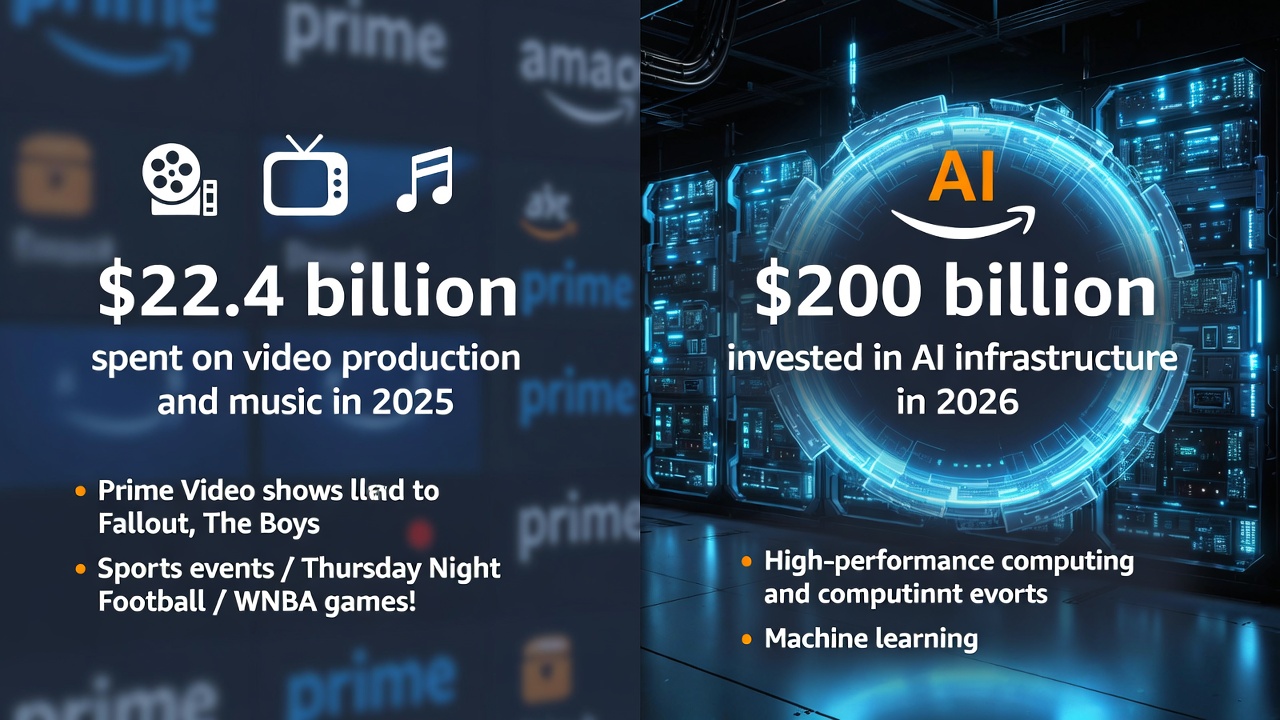 Amazon Dropped .4 Billion on Content in 2025 — Up 10% and Outspending Netflix — While Doubling Down on AI for 2026