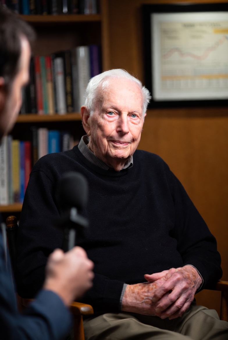 Nobel Prize-winning economist Robert Solow