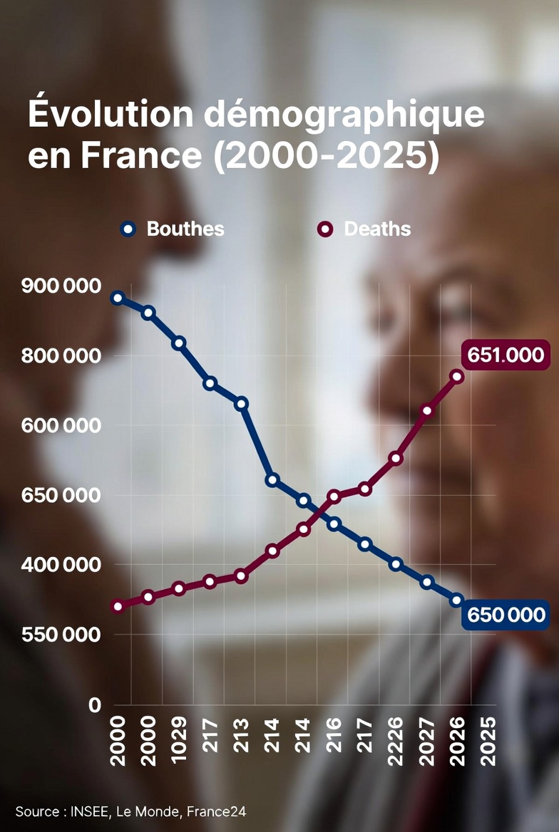 France Enters Era of Natural Population Decline: A Historic Shift